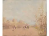 El sendero by Carlos de la Torre, Oleo, offered Dec 2025