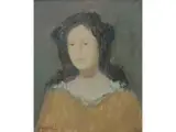La blusa amarilla by Raúl Soldi, Oleos sobre tela, offered Dec 2025
