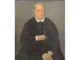 Retrato de Juliana Lamadrid by Fernando García del Molino, Oleo sobre tela montada en tabla, offered Dec 2025