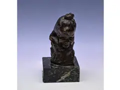 Alberto Lagos, Cabeza de niña, bronce