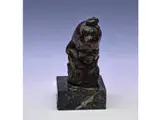 Alberto Lagos, Cabeza de niña, bronce