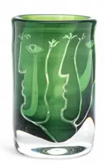 Ingeborg Lundin, for Orrefors Art Glass Vase 'Ariel'