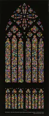 Gerhard Richter, Entwurf für das Fenster des südlichen Querhauses im Kölner Dom, 2007, Farboffset auf leichtem Karton