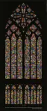 Gerhard Richter, Entwurf für das Fenster des südlichen Querhauses im Kölner Dom, 2007, Farboffset auf leichtem Karton