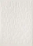 Ohne Titel by Günther Uecker, Prägedruck auf Bütten (als Doppelbogen), sold Feb 2025