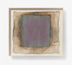 Gotthard Graubner, Haut, 1963, Mischtechnik auf Nessel