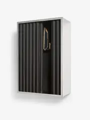 Andreas Schmitten, No Shut Eye, 2018, Metall, Glas, Holz, Stoff, Papier und Faden