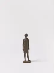 Ohne Titel (Tochter Paula) by Heinrich Kirchner, Bronze, braun patiniert, sold Sep 2025