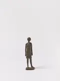 Heinrich Kirchner, Ohne Titel (Tochter Paula), Bronze, braun patiniert