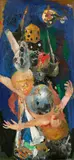 Bernhard Heisig, "Würfelspiel"