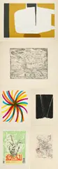Mappenwerk, Mappenwerk. <br /><br />Wieland Schmied. Wegbereiter zur modernen Kunst. 50 Jahre Kestner-Gesellschaft. Mappe B, 1966, Mappe mit 10 Druckgrafiken verschiedener Techniken auf verschiedenem Papier