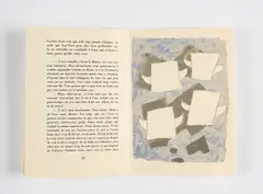 Le tir à l'arc by Georges Braque, 1960, Buch mit einer Radierung als Cover, zwei Farbholzschnitten auf Japan als Schutzumschlag und 8 eingelegten Farblithografi, sold Sep 2025