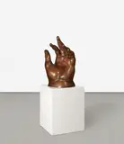 Fernando Botero, Hand, 1976, Bronze, braun patiniert