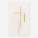 Ilya Bolotowsky, Elongated Diamond, 1979, screenprint in colors