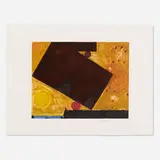 Frank Lobdell, 8.28.83 State I, 1983, monotype with hand coloring