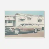 Robert Bechtle, Station Wagon, 1979, lithograph in colors on wove paper