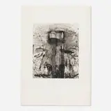 Jim Dine, The New French Tools 4—Roussillon, 1984, hard-ground etching with aquatint and drypoint on BFK Rives paper