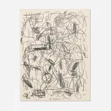 André Butzer, Untitled, 2008, pencil on paper