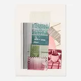Robert Rauschenberg, Pre-Morocco (from the Eight by Eight to Celebrate the Temporary Contemporary portfolio), 1983, lithograph in colors on BFK Rives