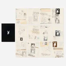 no title (Portfolio) by Richard Prince, 1991, lithograph in colors on Arches Cover, sold Oct 2024