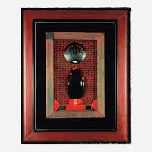 The Long Memory by Betye Saar, 1998, lithograph in colors, sold Oct 2024