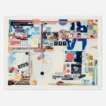 Untitled by Sam Middleton, 2002, offset lithograph, sold Oct 2024