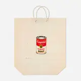 Andy Warhol, Campbell's Soup shopping bag, 1964, screenprint in colors on shopping bag