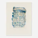 Jean Dubuffet, La vie dangereuse, 1953, lithograph in colors