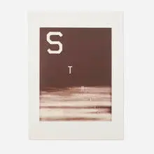 Stranger by Ed Ruscha, 1983, lithograph in colors on BFK Rives, sold Oct 2024