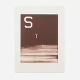 Ed Ruscha, Stranger, 1983, lithograph in colors on BFK Rives
