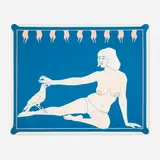John Wesley, Bird Lady (from the 11 Pop Artists, Volume II portfolio), 1965, screenprint in colors