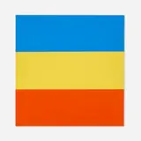 Ellsworth Kelly, Blue, Yellow, Red, 1970-1973, screenprint in colors