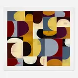 Charles Arnoldi, Untitled, 2019, woodcut in colors