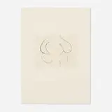 Louise Bourgeois, Untitled (from the Anatomy portfolio), 1990, drypoint on Somerset