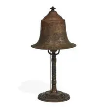 table lamp by Oscar Bach, sold Jun 2022