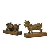 Edith Barretto Stevens Parsons, Terrier Bookends (pair)