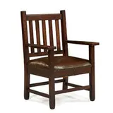 The Roycrofters & Roycroft, armchair, #0106