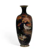 Ota Family, cloisonné vase