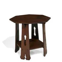 Charles P. Limbert Co., lamp table with octagonal top, #101