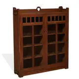 bookcase, variation of #4756 by Stickley Brothers, sold Jun 2022
