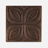 Evelyn and Jerome Ackerman, panel, c. 1965, carved pine