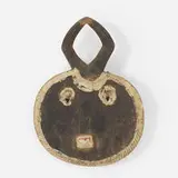 Baule, Kple kple mask, carved and painted wood
