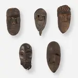 Dan, Ma Go (passport) masks, collection of five