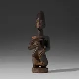 Yoruba, figure with dog