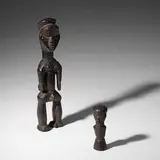 Dan, male figure and divination figure