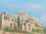 Vasilis Zenetzis, Untitled, oil on canvas 45.2 x 60.2cm Provenance: Acquired directly from the artist in 1995. .