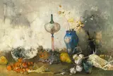 Jean Jansem, Nature morte au pot bleu
