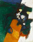 Bernard Dufour, Untitled, 1957, oil on canvas