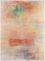 Untitled by Robert Natkin, acrylic on paper, sold May 2007