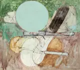Henry Mundy, Blade, oil on board